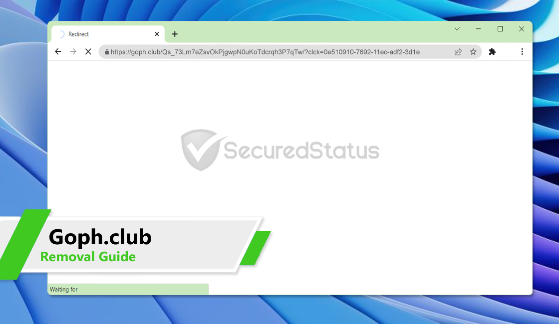 How to Remove  Redirect - SecuredStatus