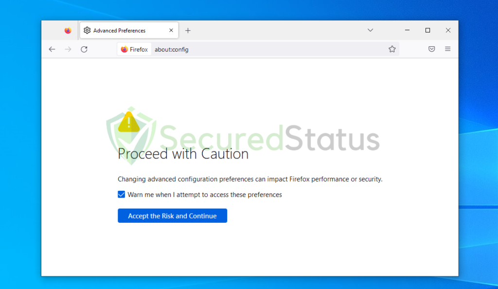 How To Fix Did Not Connect Potential Security Issue Firefox Error Securedstatus 7330