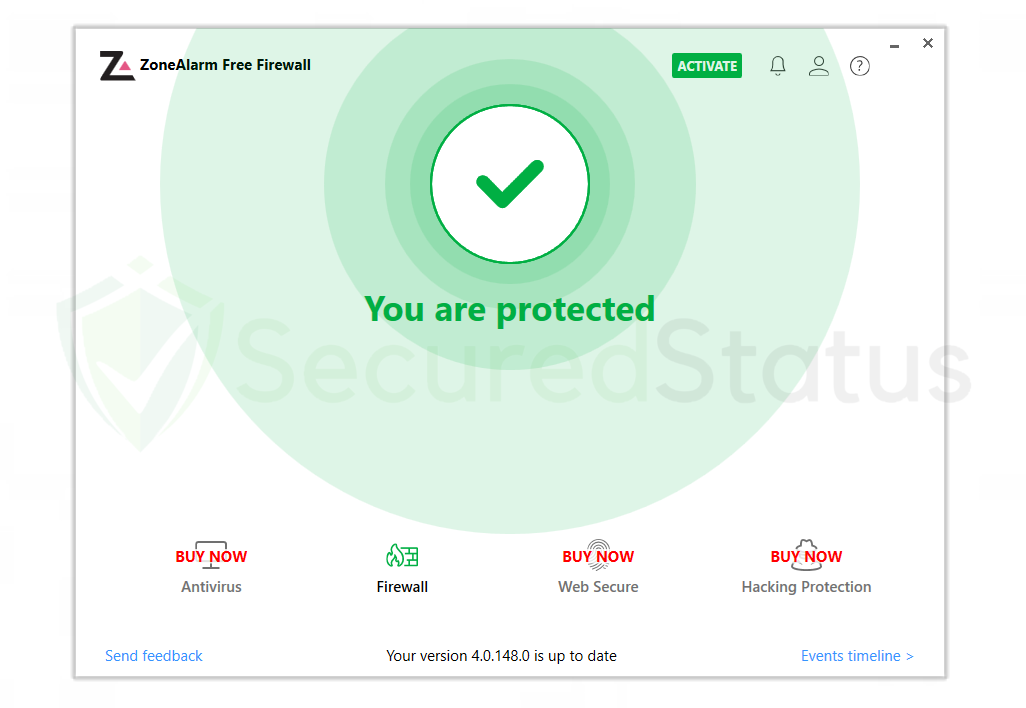 Image of ZoneAlarm Free Firewall