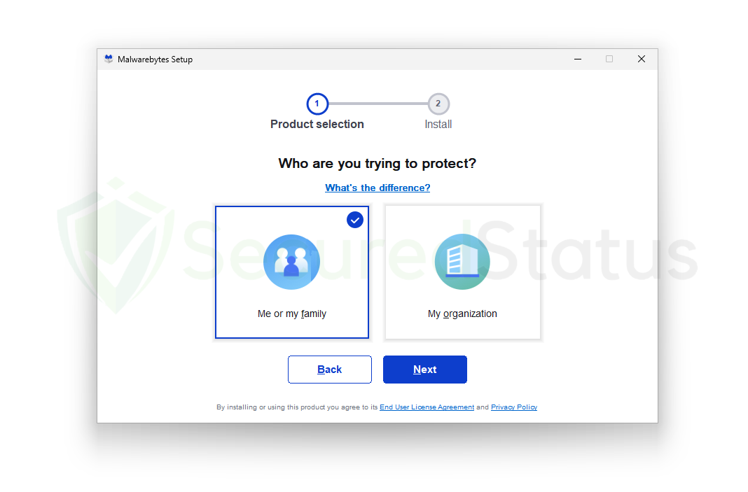 Image of Malwarebytes Product Selection